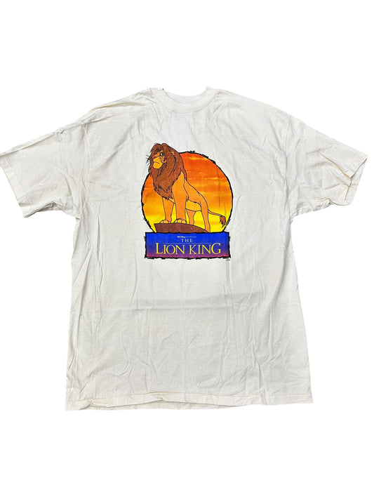 Vintage The Lion King Disney Promotional Graphic Tee Size XL
