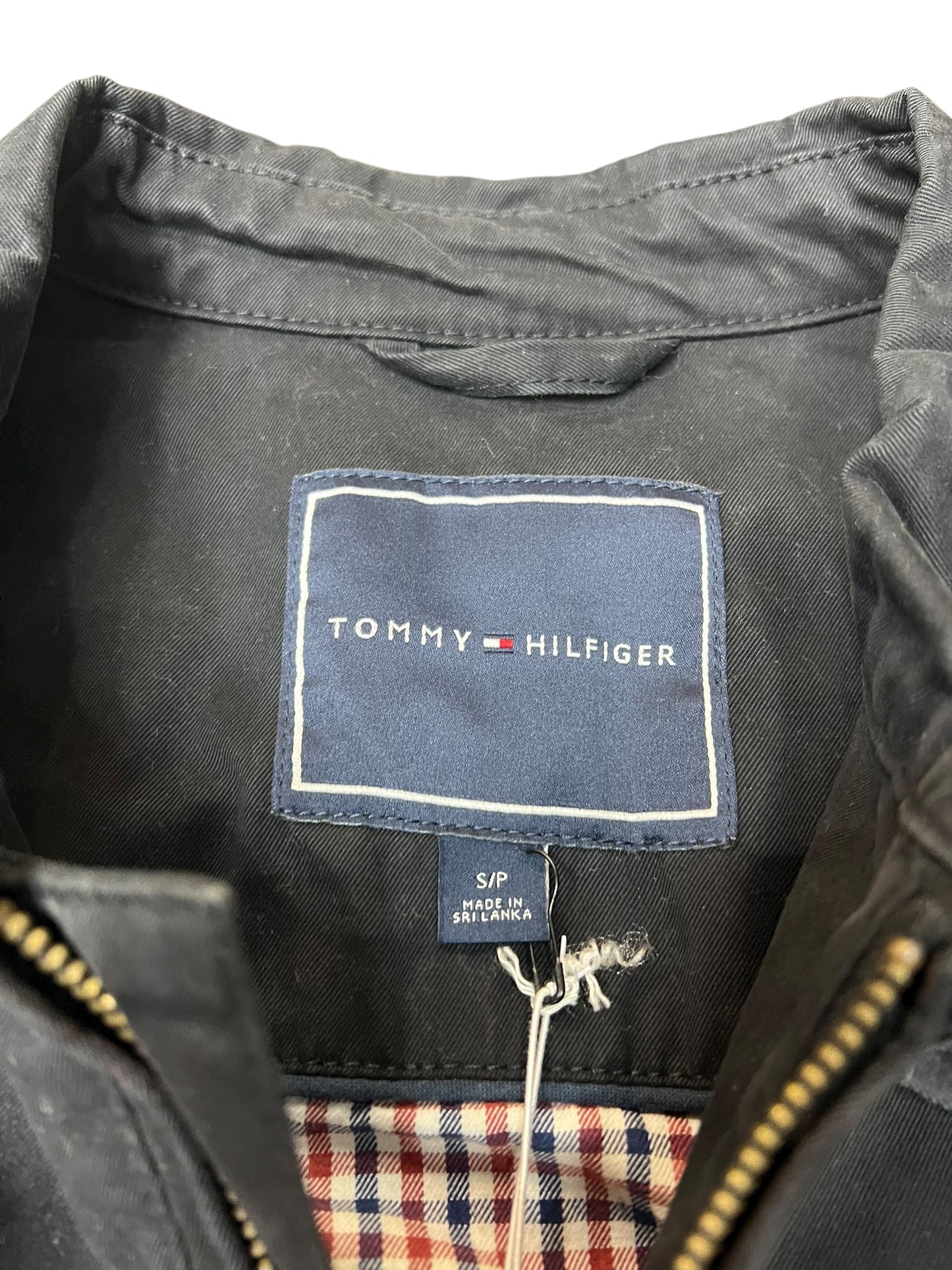 Tommy Hilfiger Black Collared Jacket Size Small