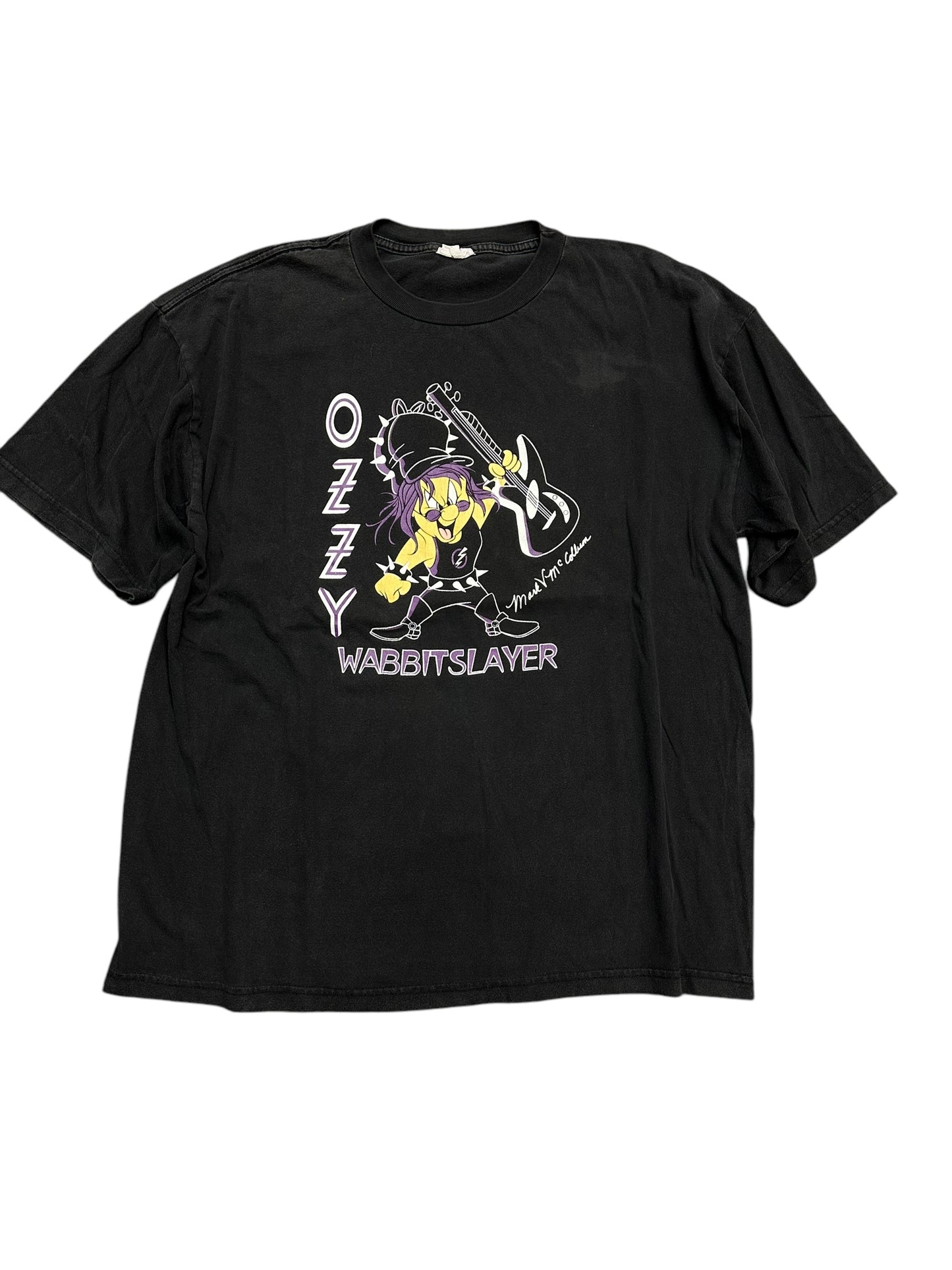 Vintage OZZY Wabbit Slayer Tee Size XL
