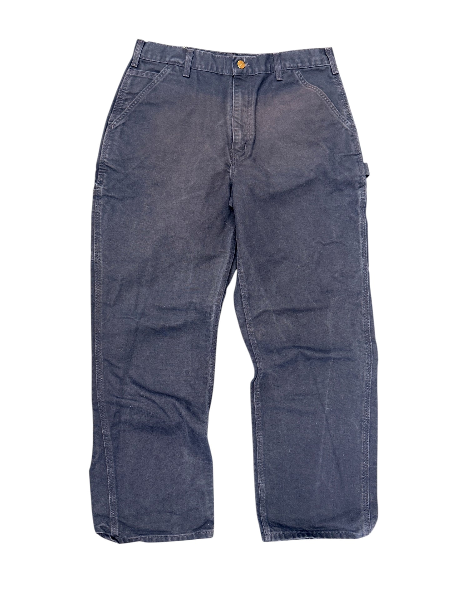 Carhartt Navy Cargo Pants Size 34x30