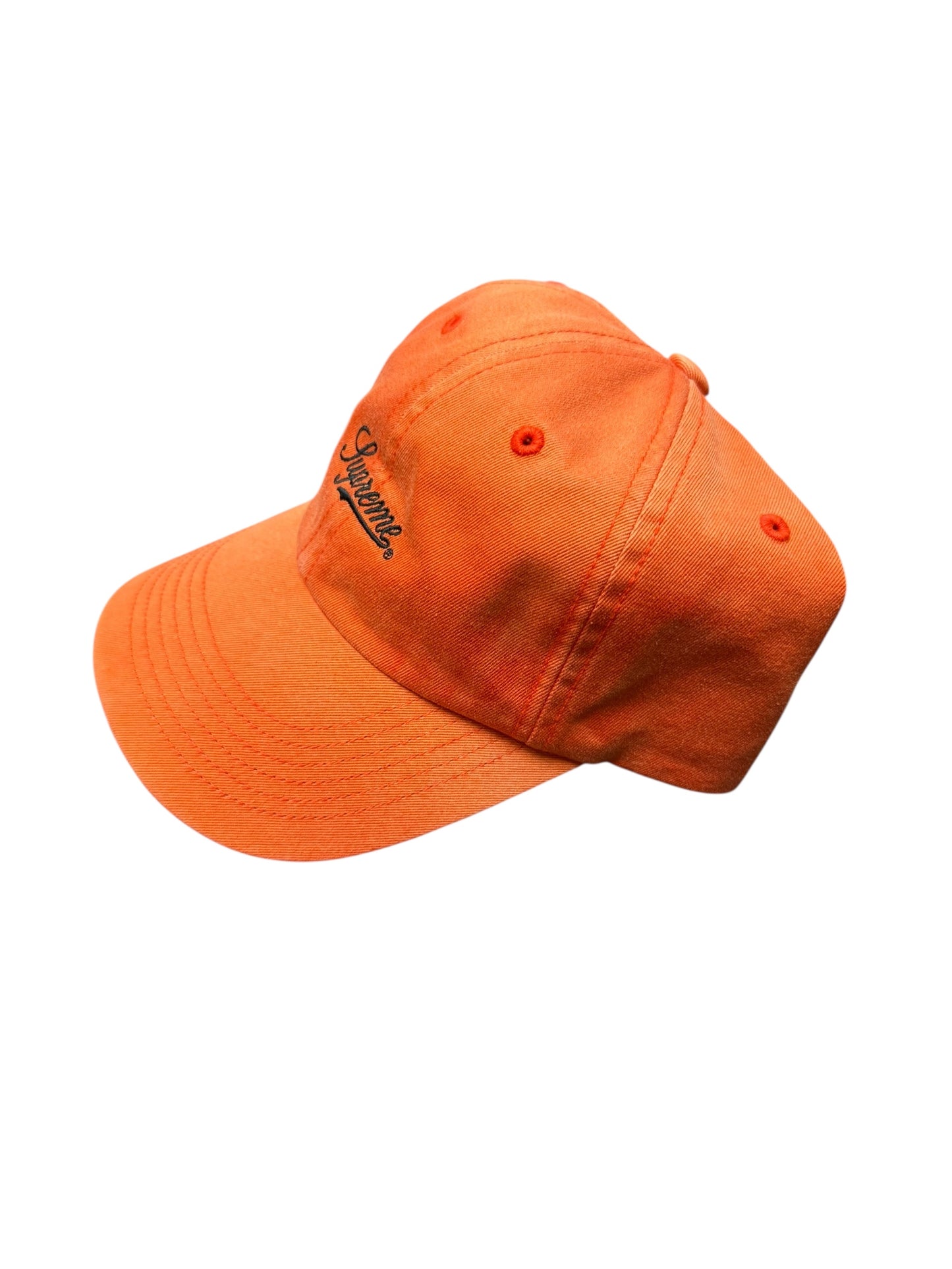 Supreme Orange Logo Hat
