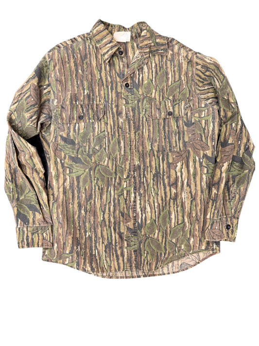 Vintage Realtree Camo Button Up Size M