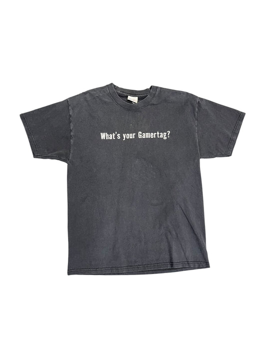 Vintage Xbox Live ' 'What's Your Gamertag?' Promo Tee Size XL
