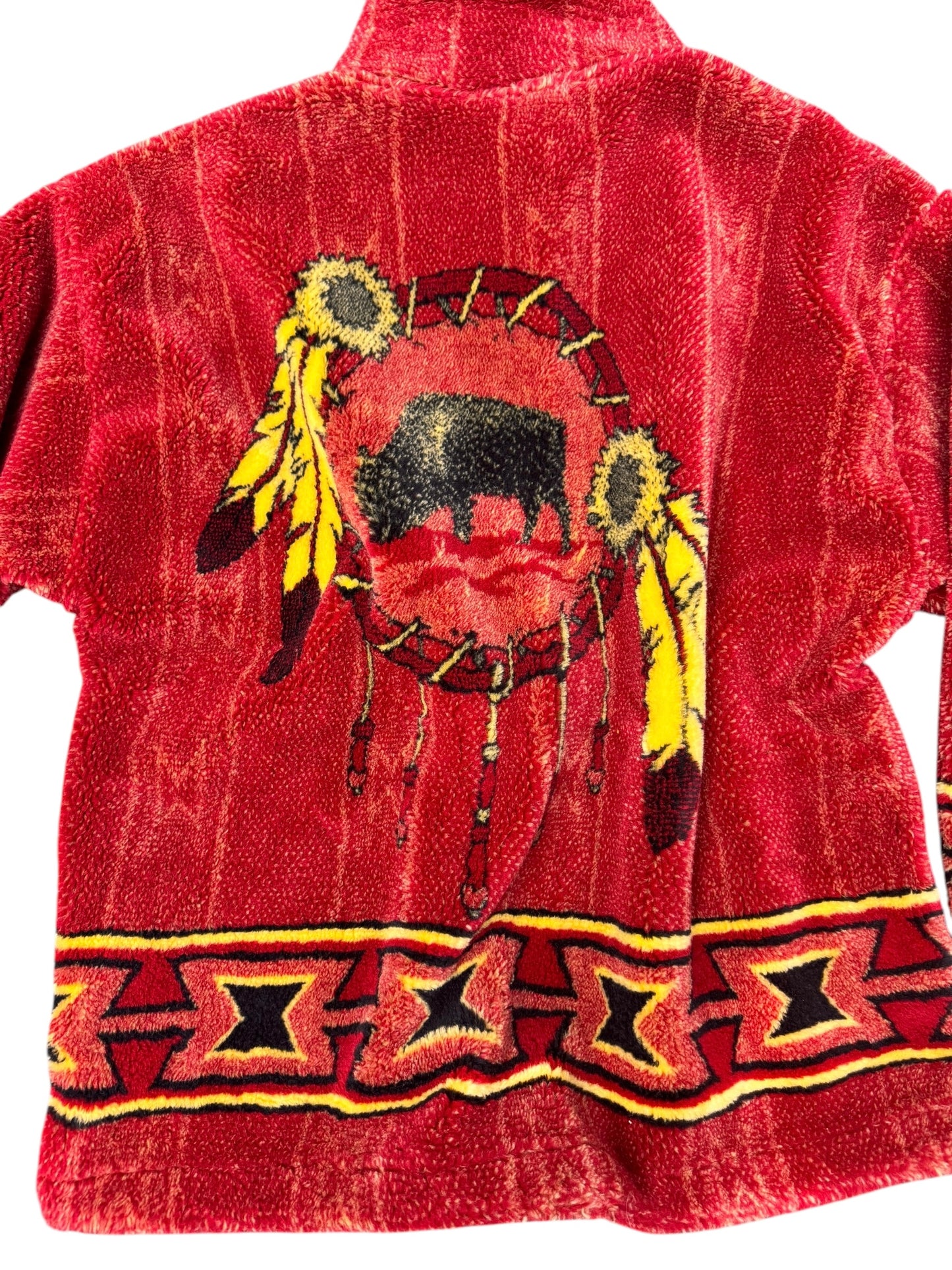 VINTAGE BLACK MOUNTAIN BUFFALO ZIP UP