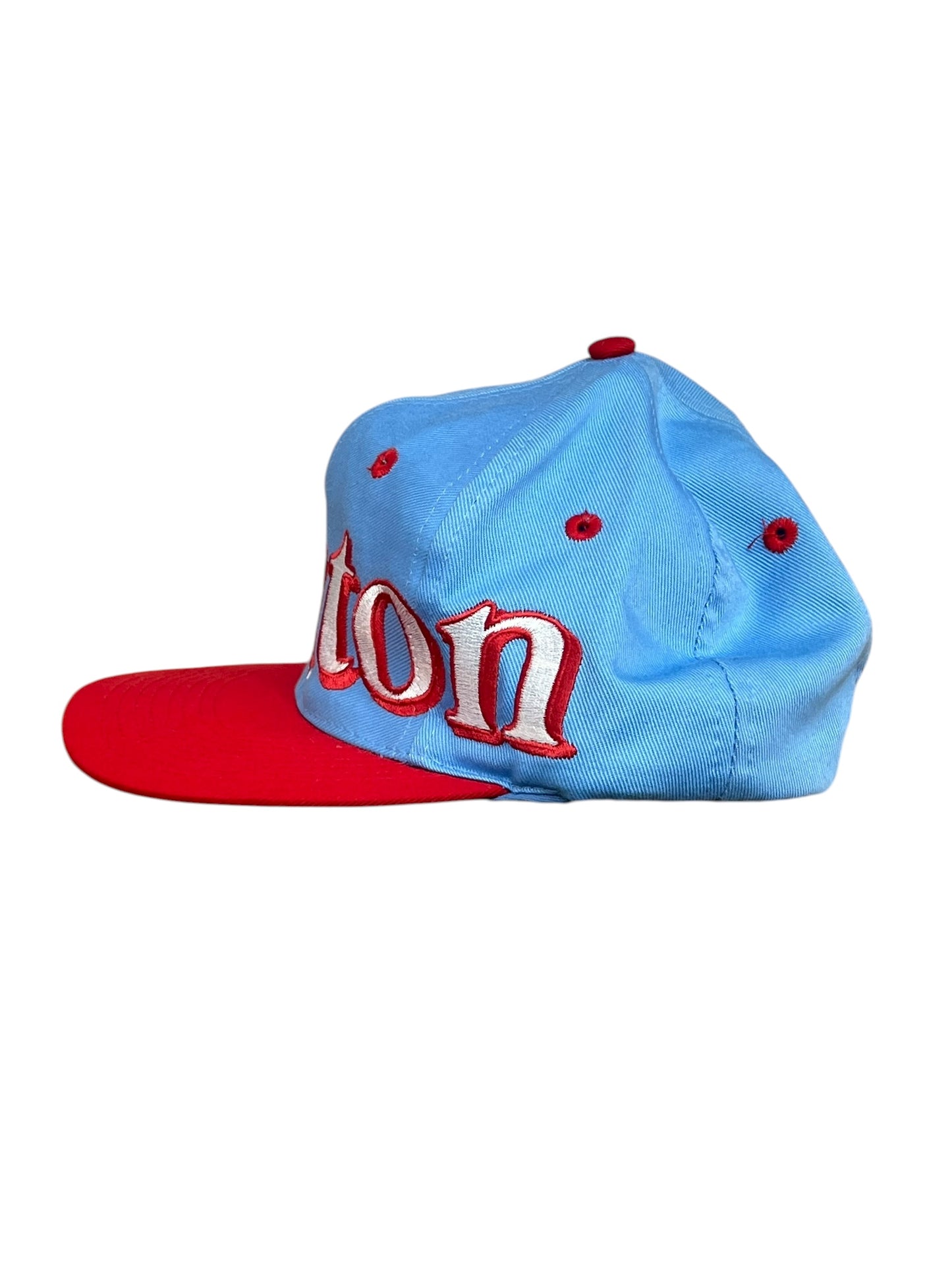 Vintage 90’s Houston Oilers Twill Embroidered Snapback Hat