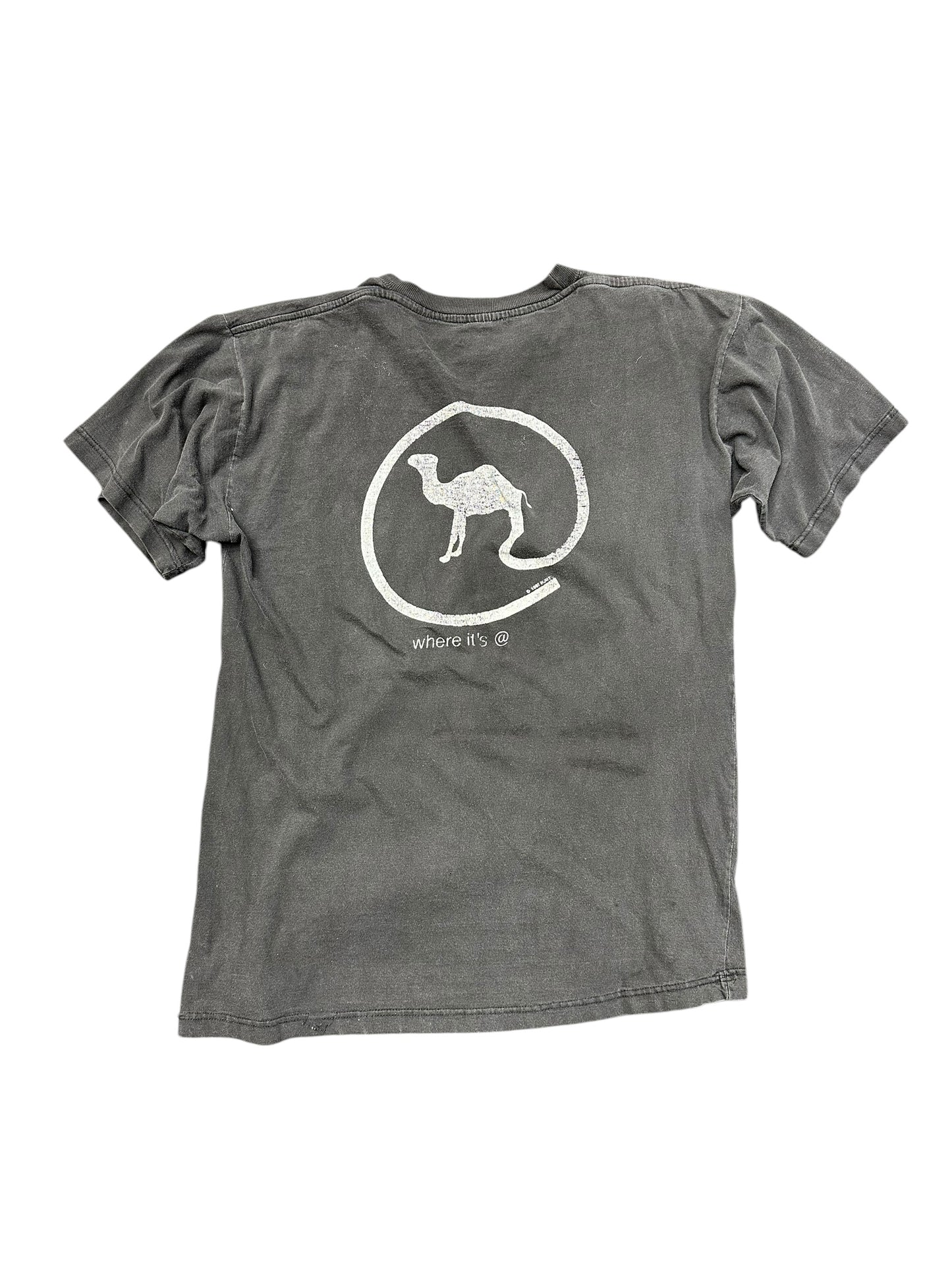 Vintage 1997 Camel 'Where's it @?' Graphic Promo Pocket Tee Size L
