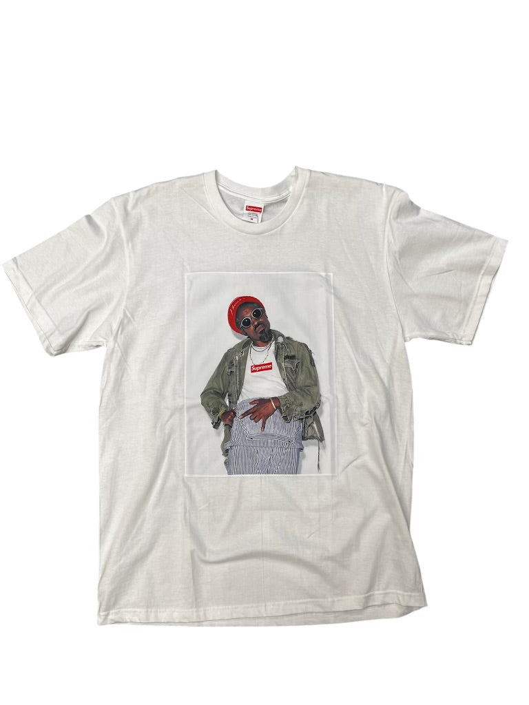 Supreme André 3000 Tee White Brand New Size Medium (TRH)