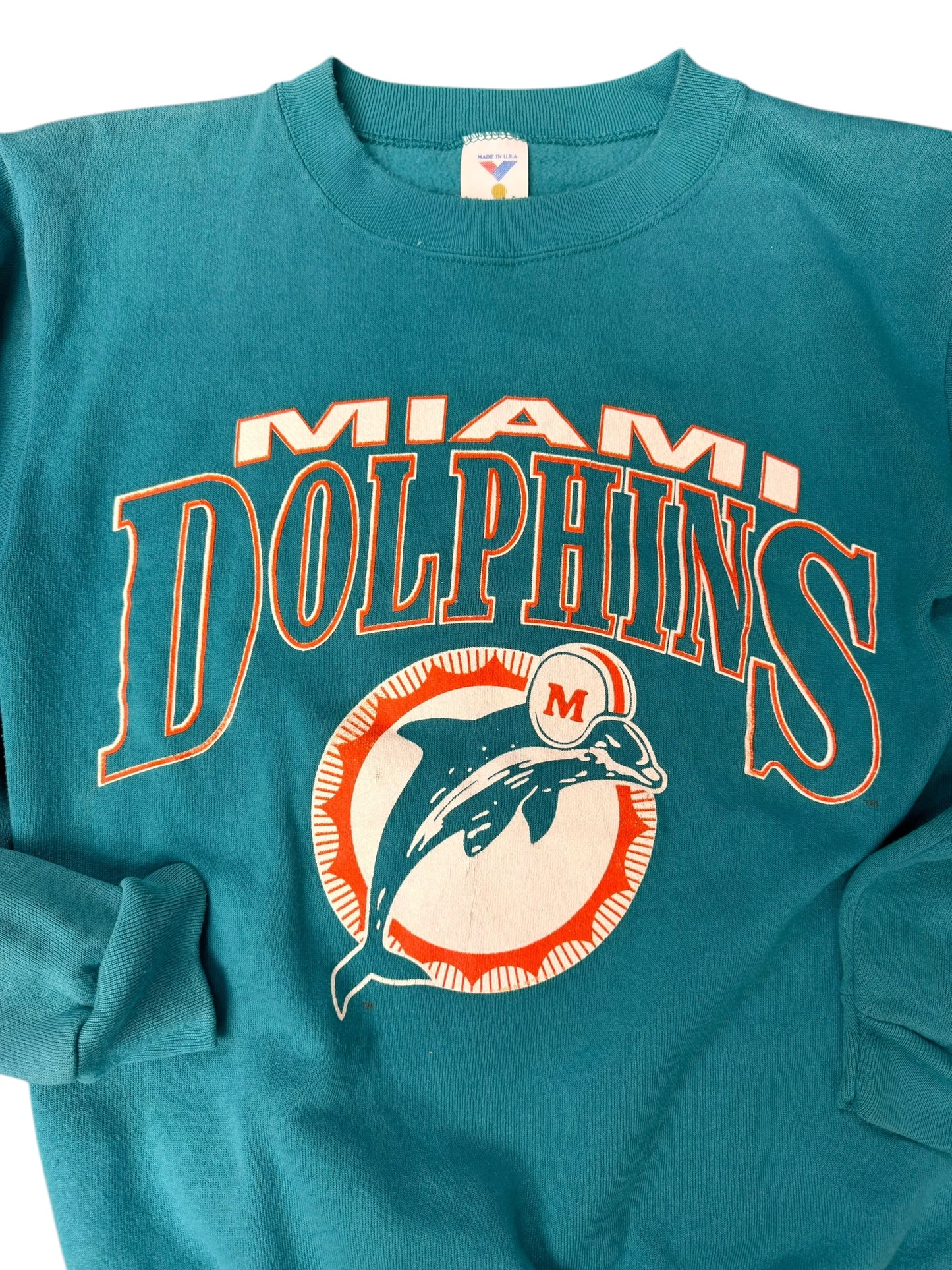 Miami Dolphin Crewneck Size M
