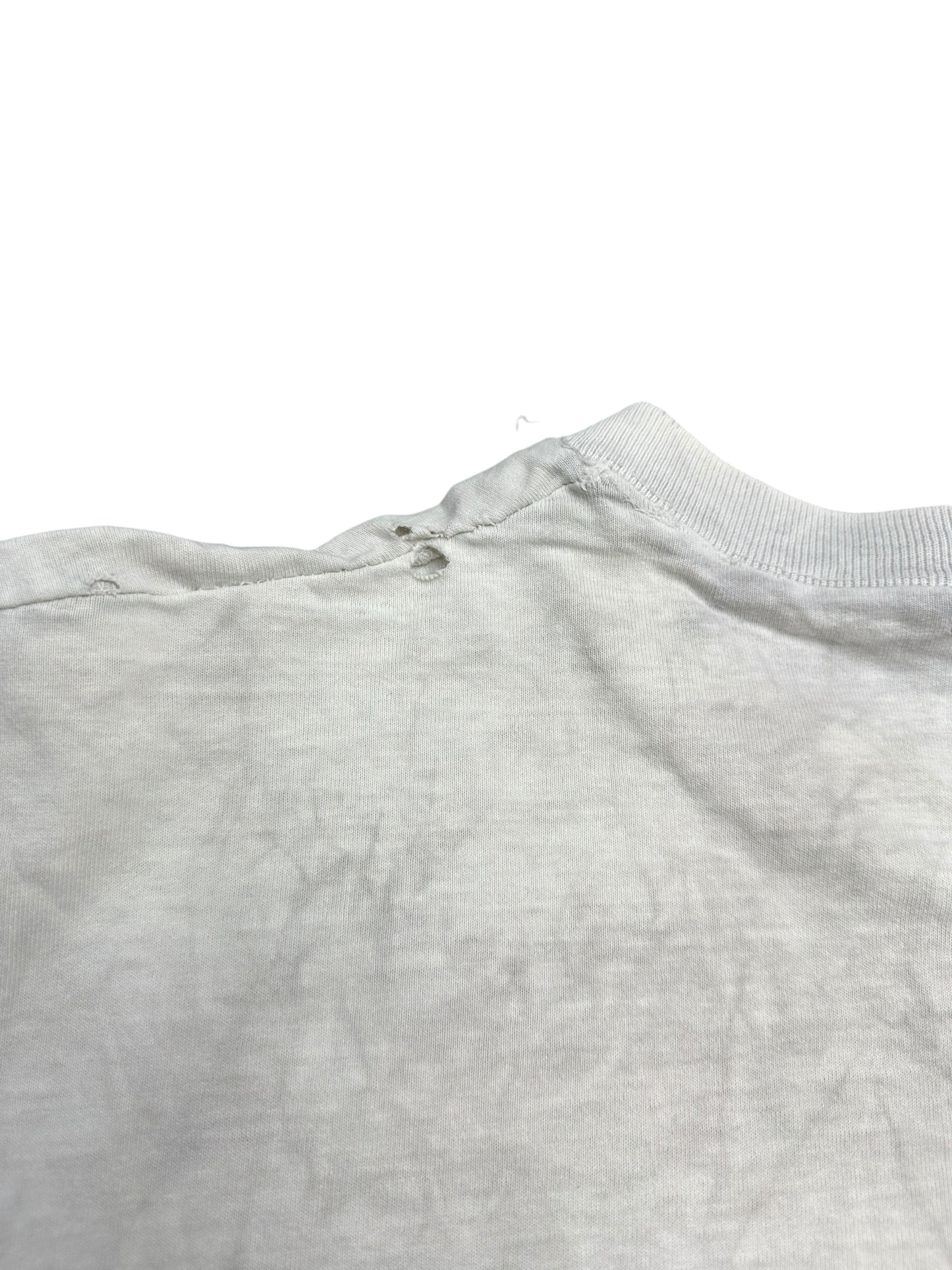 Vintage 90s Bubba Fett Liquid Blue Thrashed Promo Tee Size L