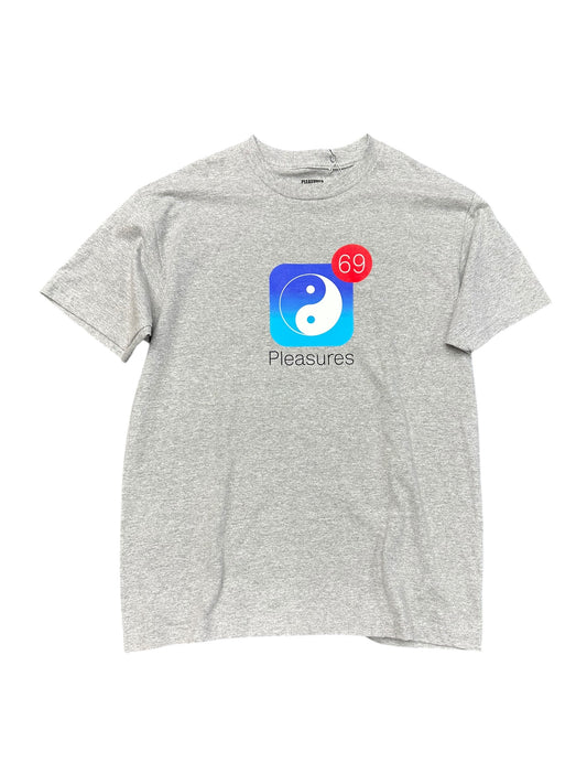 Pleasures DEADSTOCK YING-YANG 69 Notifications App Graphic Tee Size M