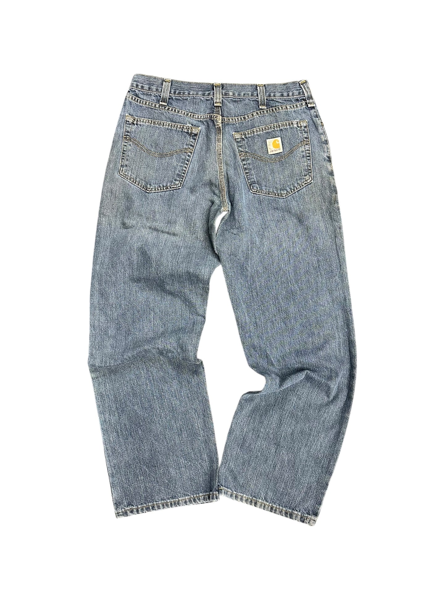 Carhartt Distressed Denim Pants Size 32 x 30