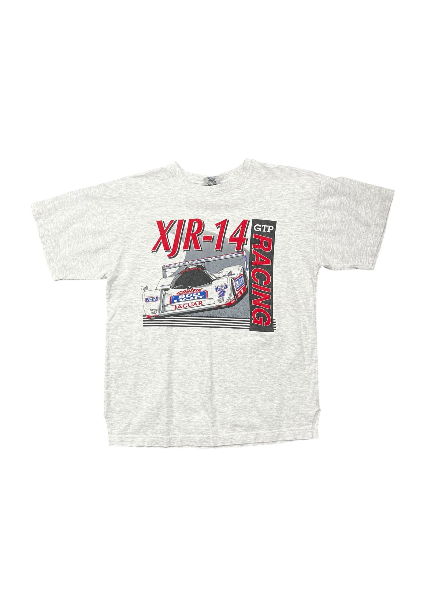 RARE Vintage XJR-14 'GTP Racing' Graphic Print Tee Size L