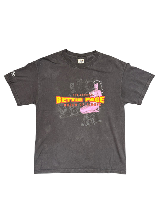 Y2K Bettie Page Pin Up Tee Size Medium