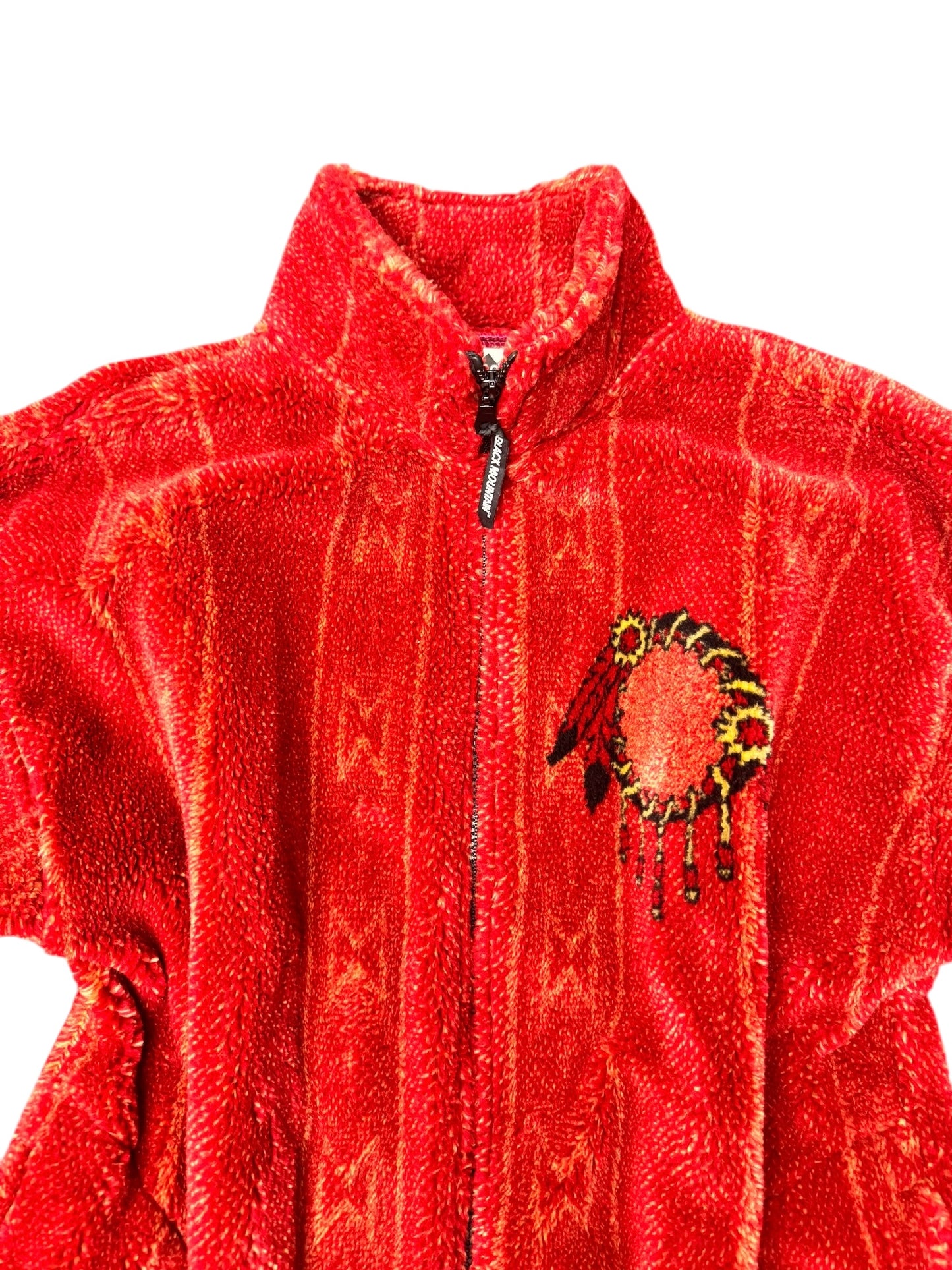 VINTAGE BLACK MOUNTAIN BUFFALO ZIP UP