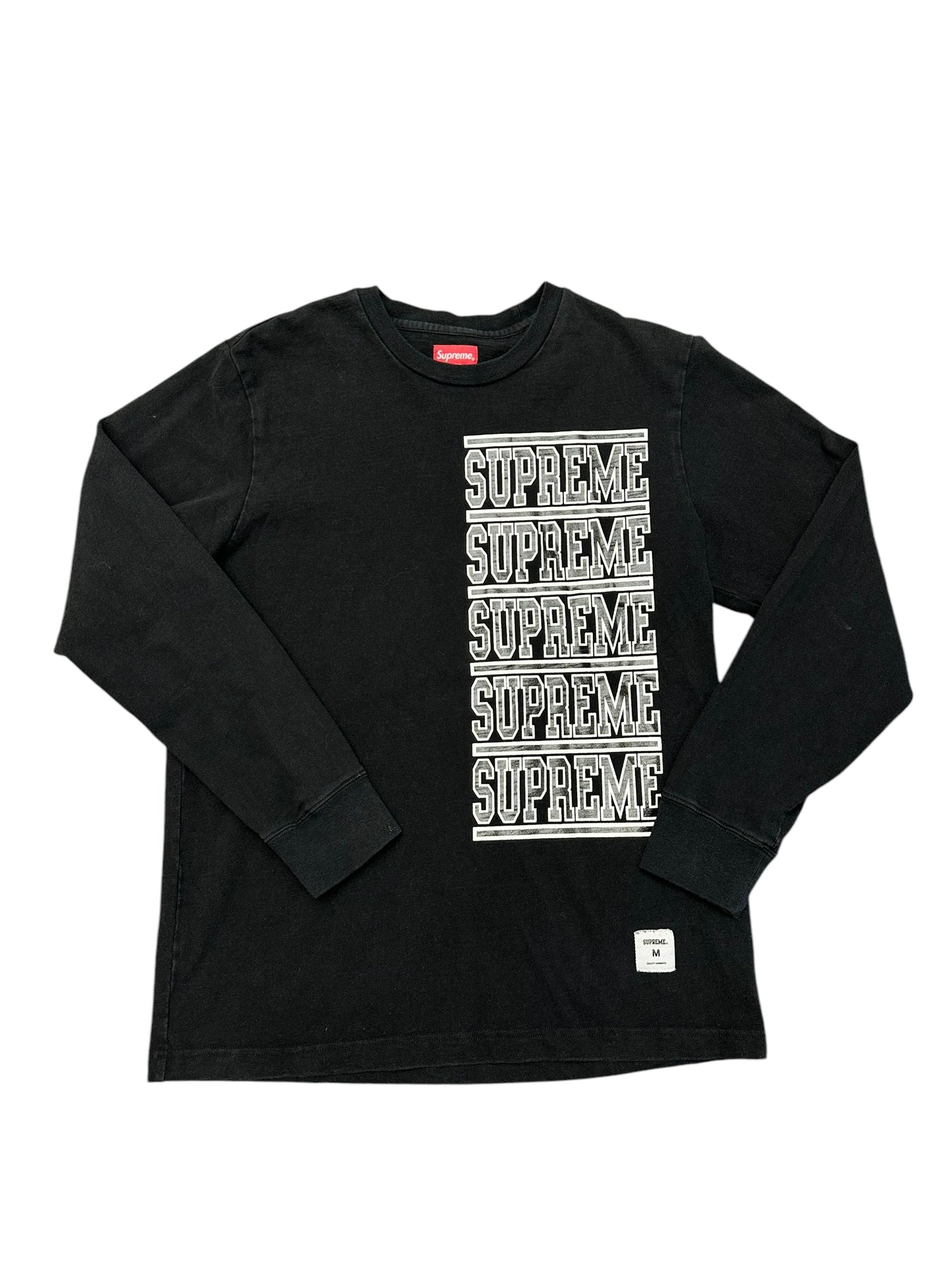Supreme Stacked L/S Top Size M