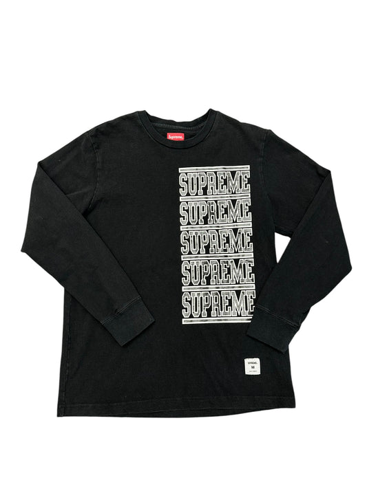 Supreme Stacked L/S Top Size M
