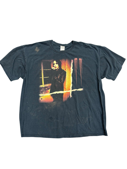 Y2K Marylin Manson 2008 Thrashed Tour Tee Size XXL