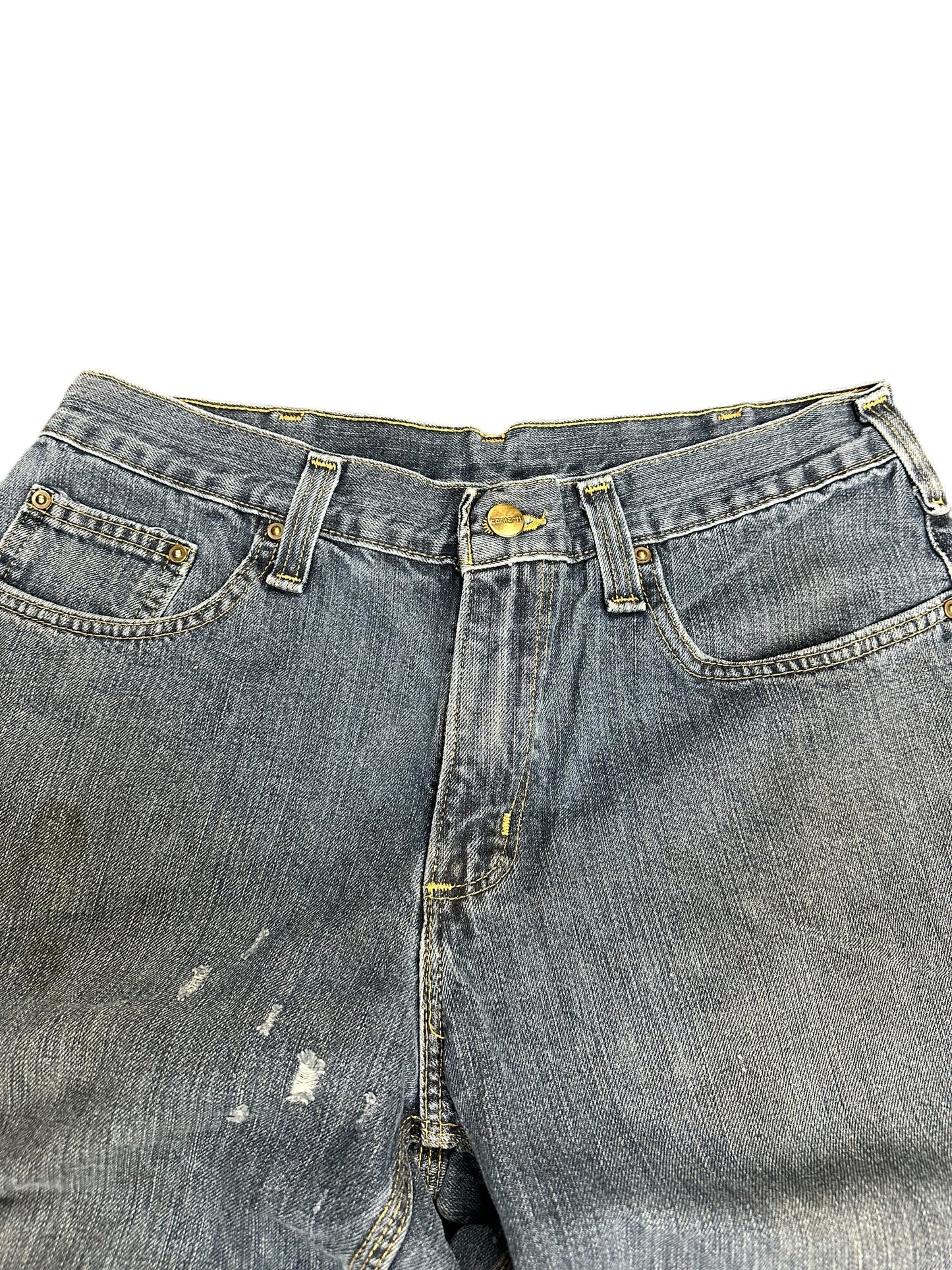 Carhartt Distressed Denim Pants Size 32 x 30