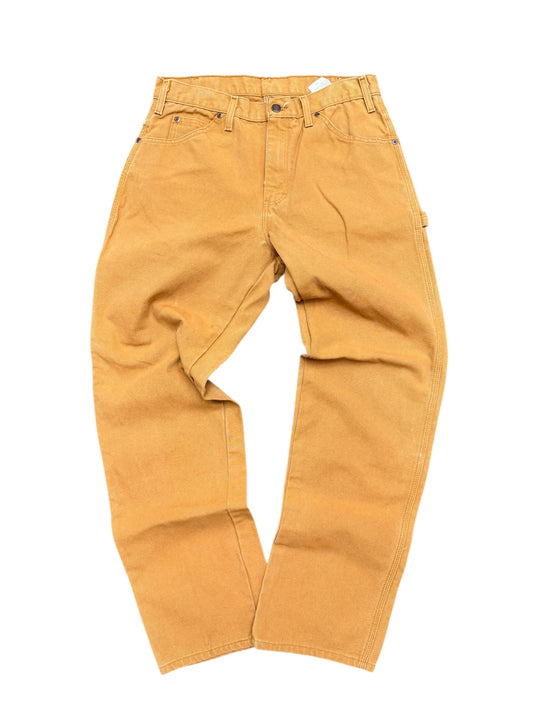 Dickies Relaxed Fit 32x32 Dark Khaki Work Pants