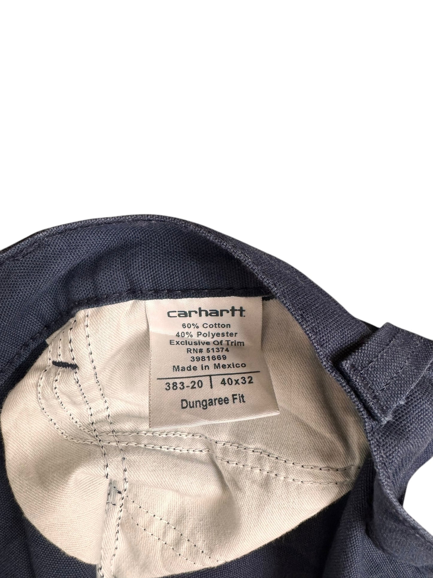 CARHARTT CANVAS PANTS 40x32