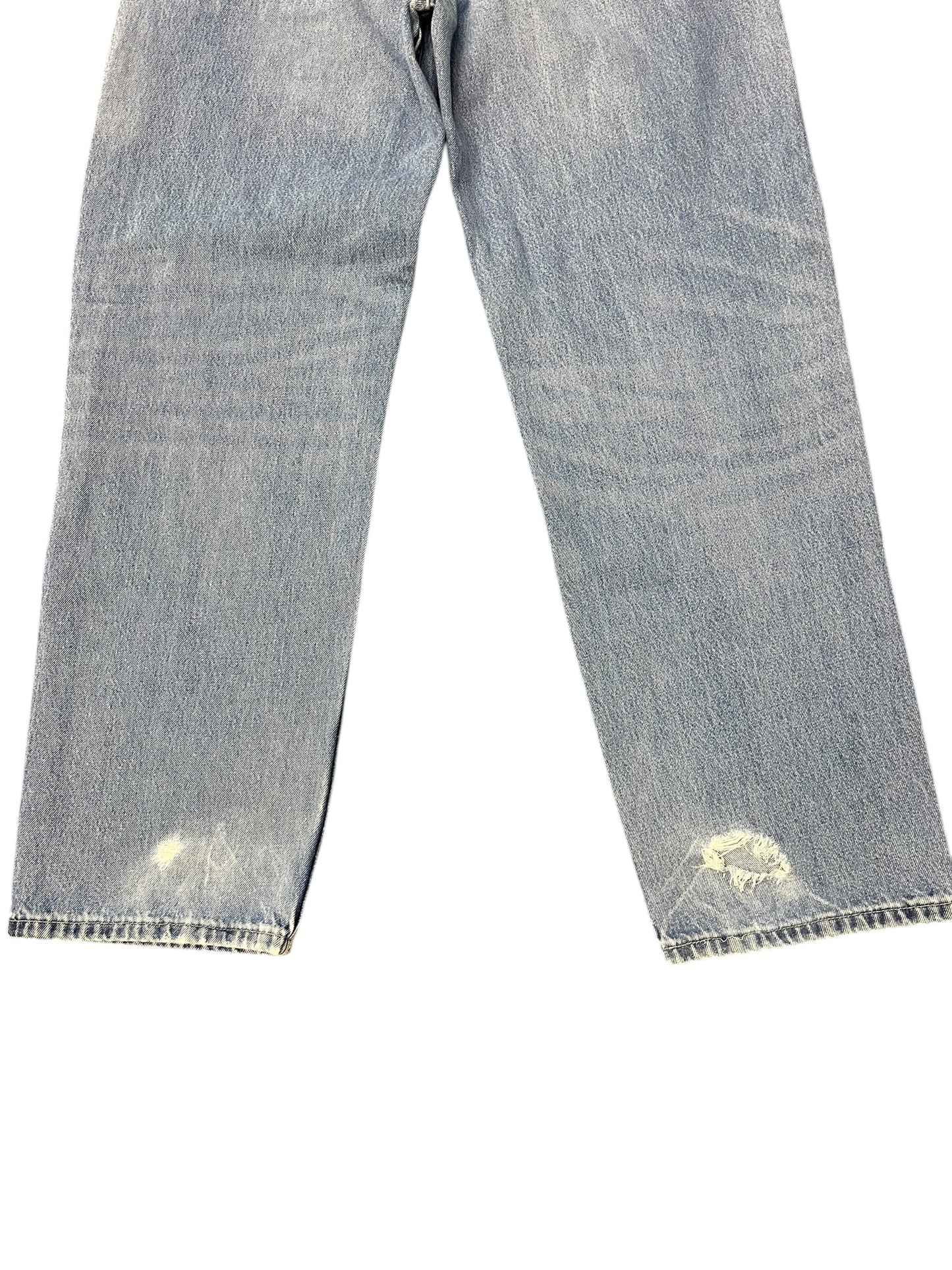 Vintage Levi's Silver Tab Loose Fit Blue Denim Pants 36x34