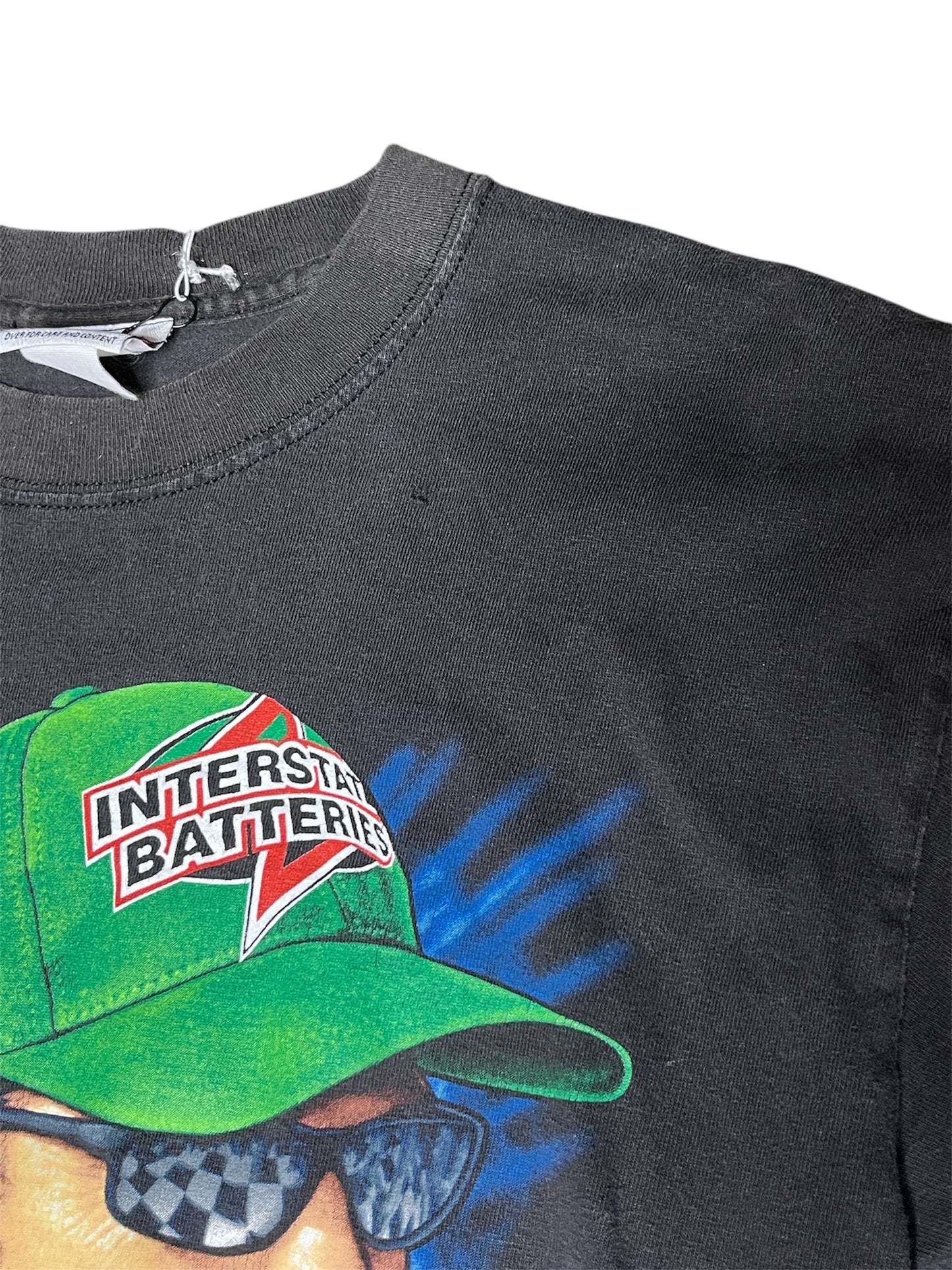 Vintage Nascar Distressed Bobby Labonte 2000 Winston Cup Champion Graphic Tee Size M