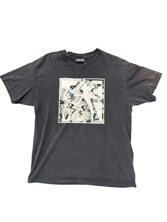 The Hundreds Logo/Name Box Graphic Print Tee Size L