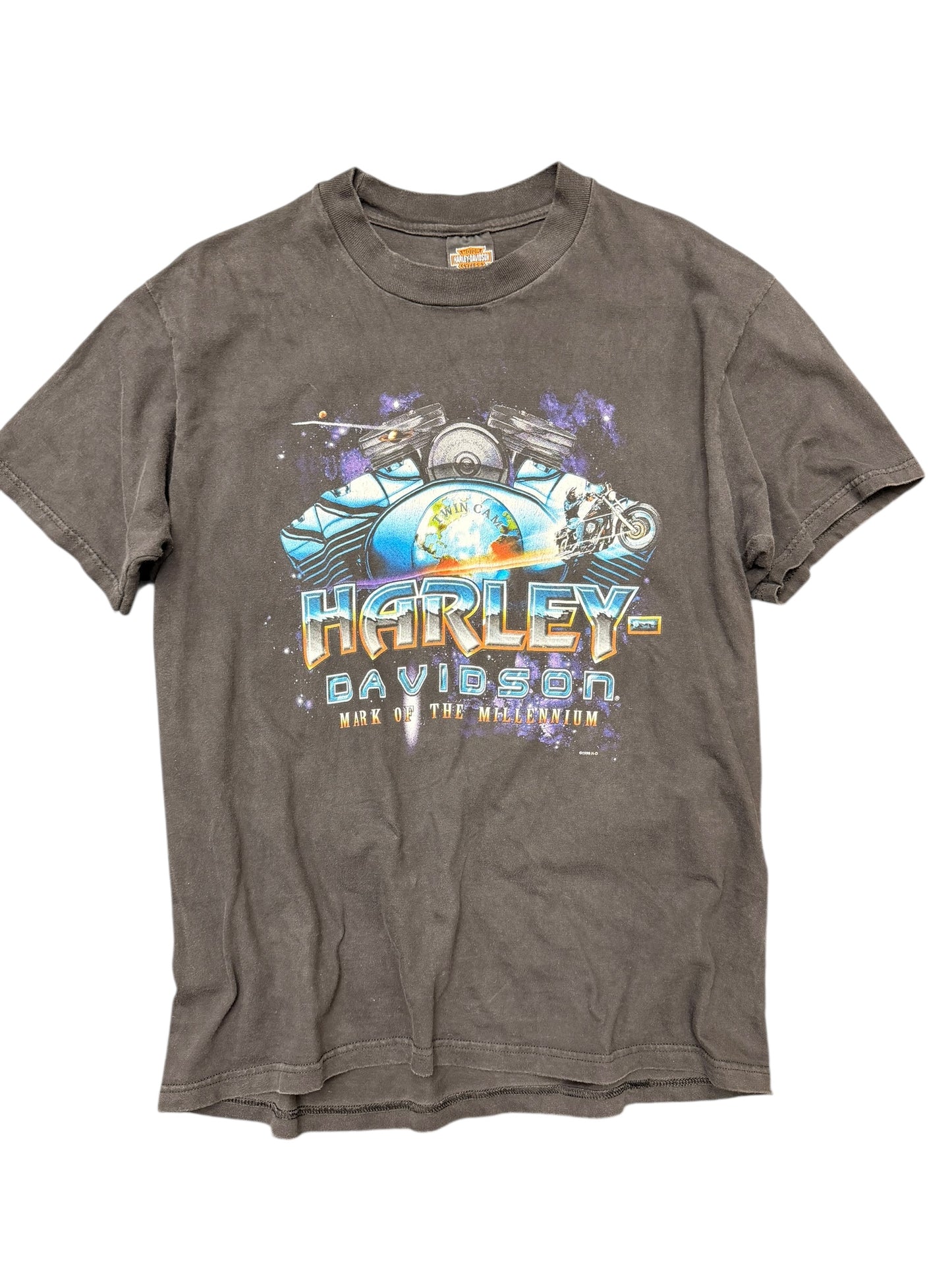 Vintage 1999 Harley Davidson Millennium Tee Size Large