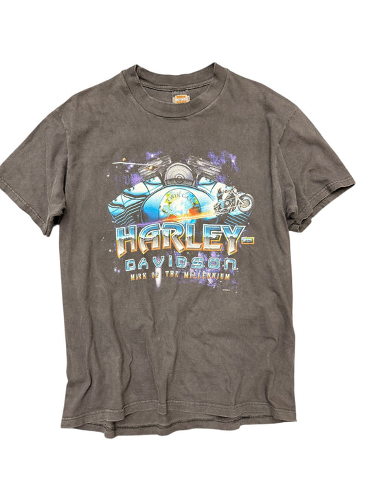 Vintage 1999 Harley Davidson Millennium Tee Size Large