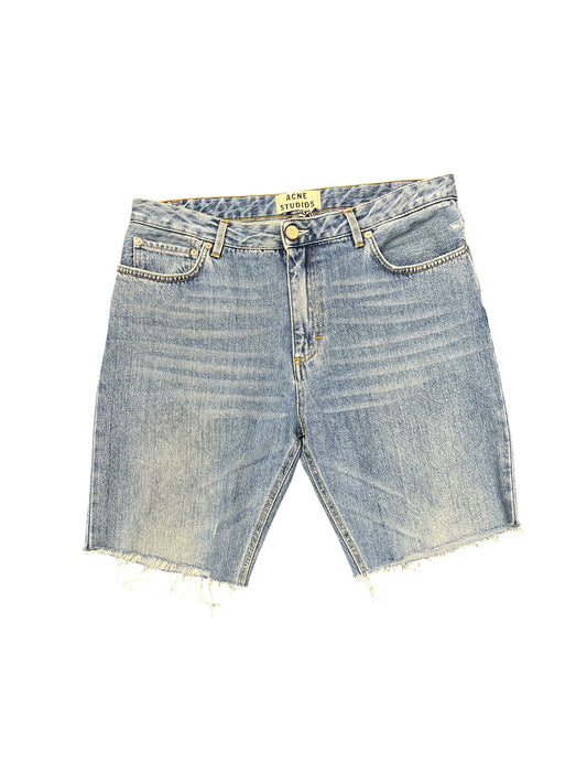Acne Studios Denim Cut-off Shorts Waist Size 38