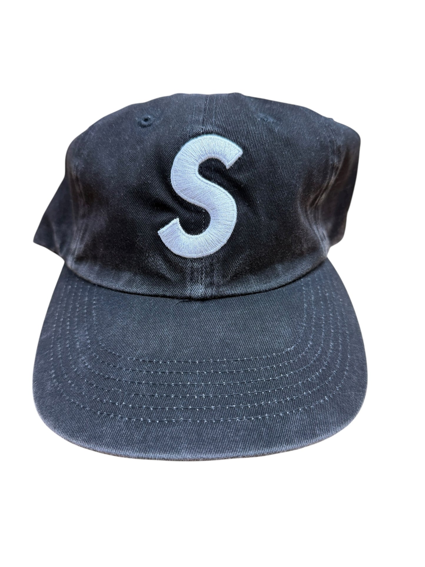 Supreme Pigment Coated 2 Tone S Logo Hat