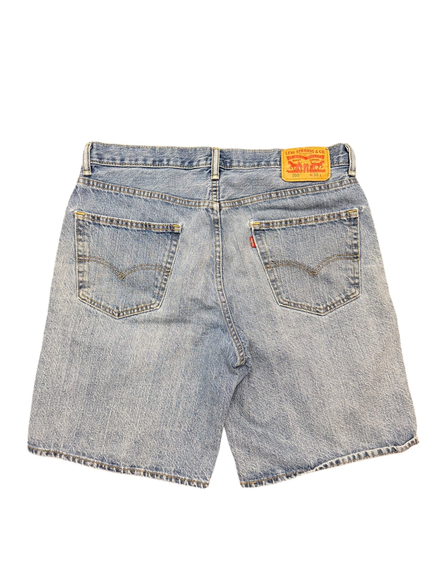 Levi’s 550 Blue Denim Shorts size 36
