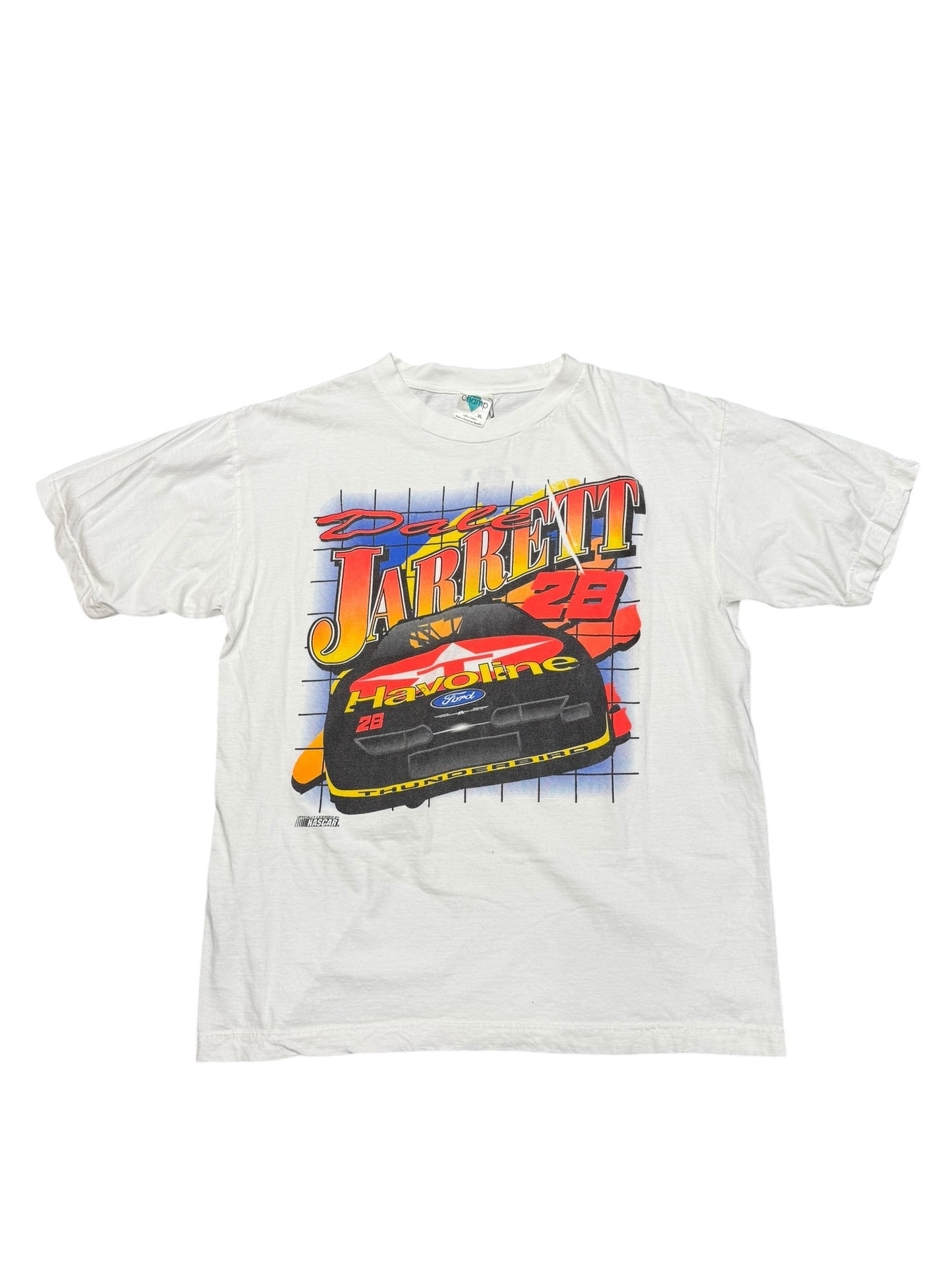 Vintage Dale Jarrett #28 Tee Size XL