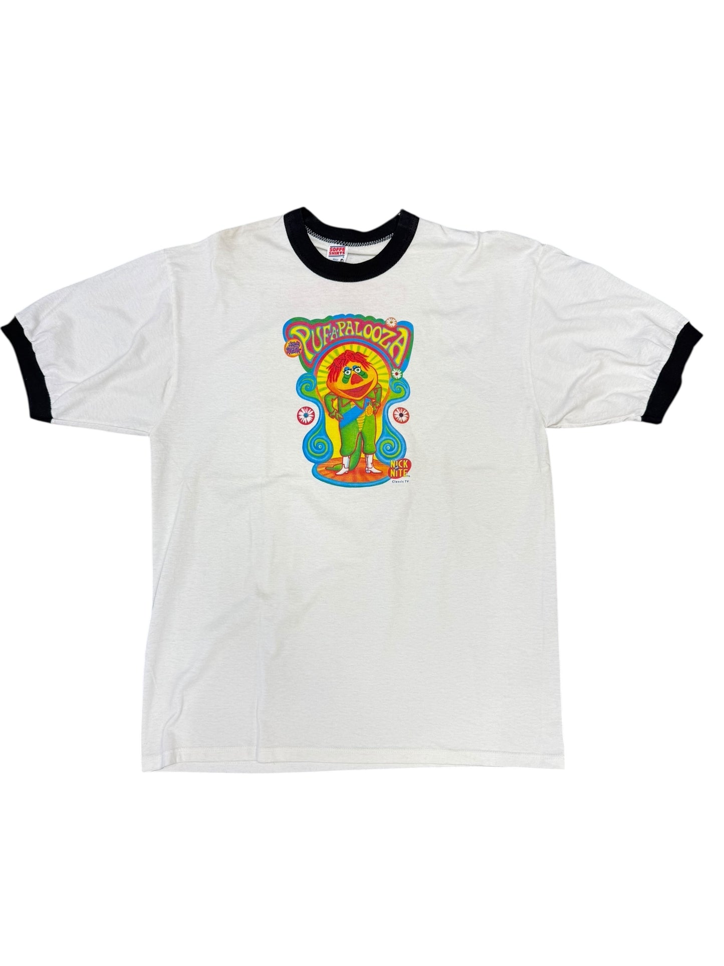 Vintage Pufapalooza Puff & Stuff *RARE Ringer Tee Size XL