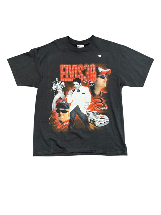 Y2K Deadstock Dale Jr x Elvis Tee Size XL
