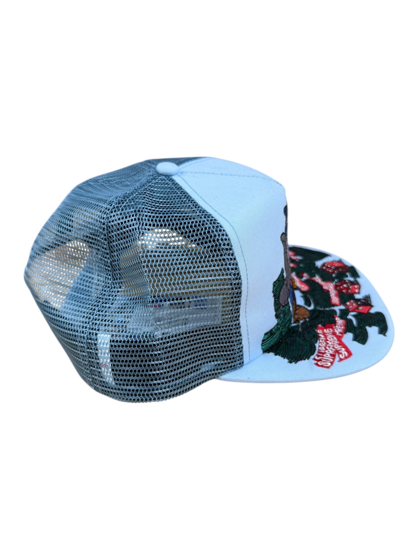 Supreme FW22 Elephant Blue Mesh Hat