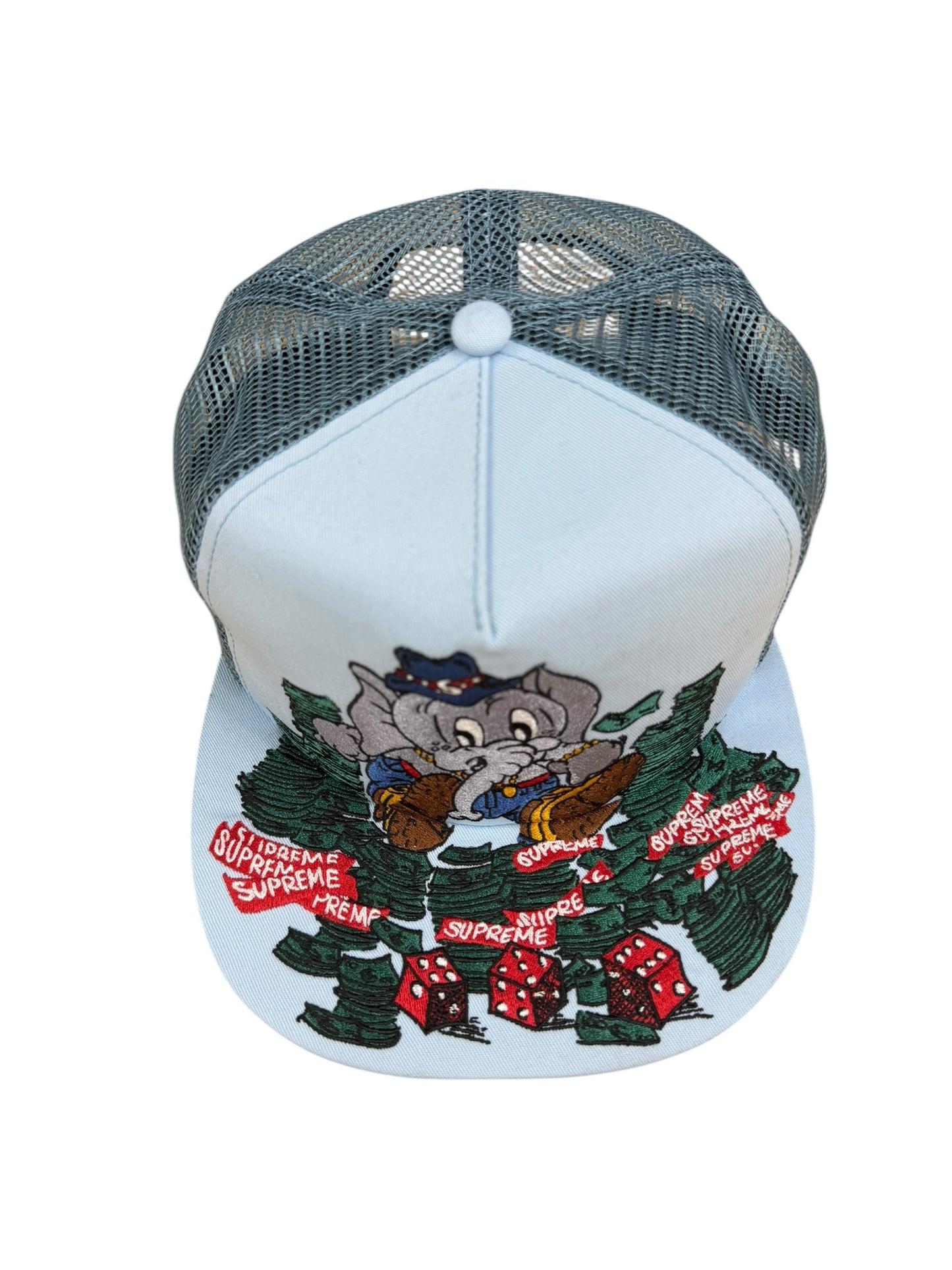 Supreme FW22 Elephant Blue Mesh Hat