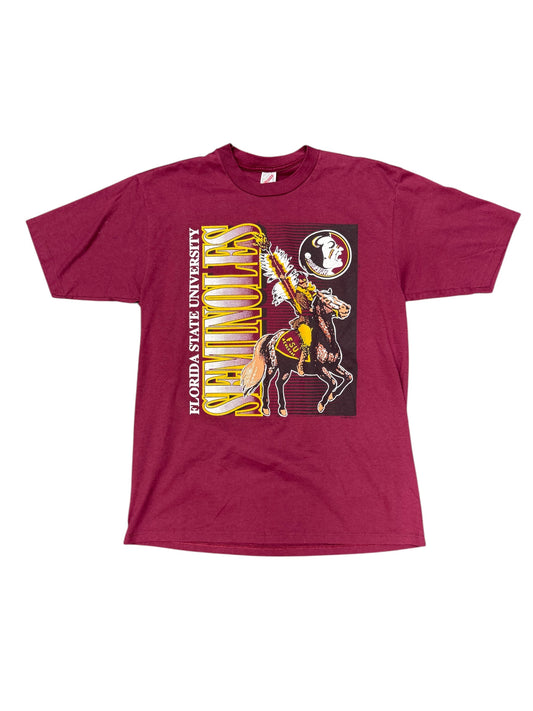 Vintage 1994 FSU Horse Tee Size L