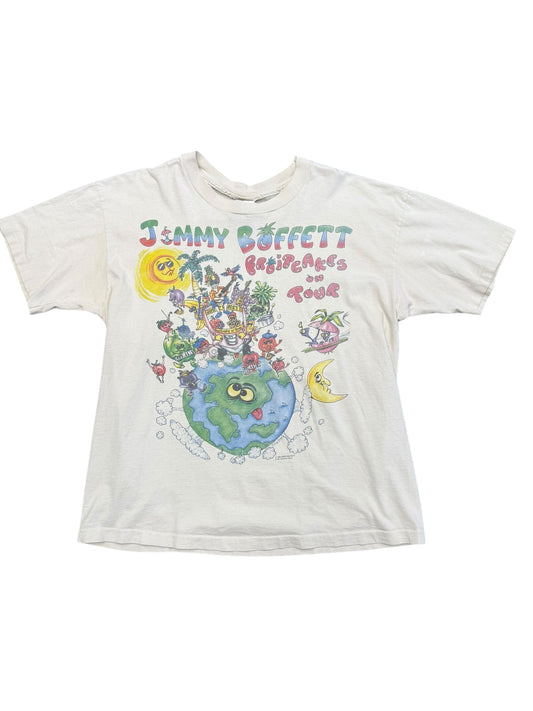 Vintage Jimmy Buffet 'Fruitcakes on Tour' Tee Size XL