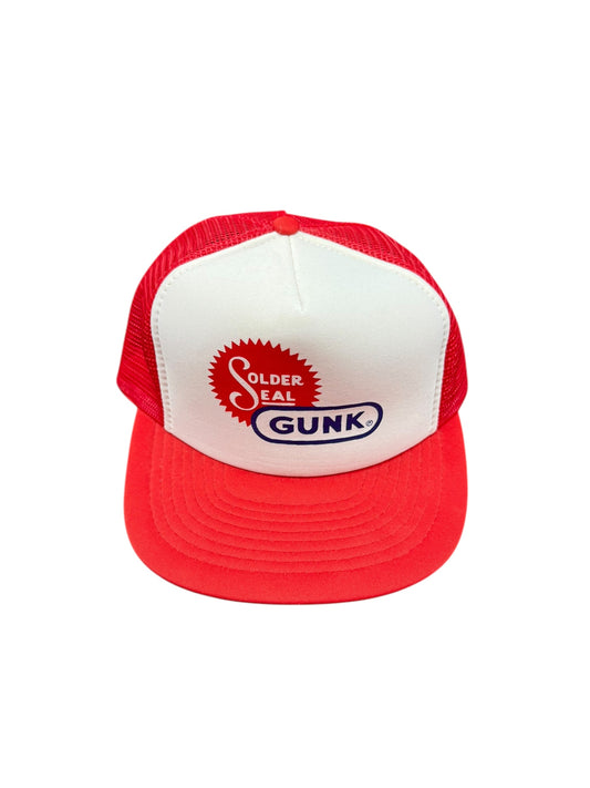 Vintage 80s Trucker Mesh Snapback Hat