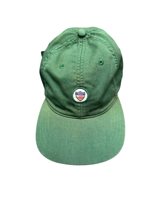 Y2K Polo Golf Ralph Lauren Circle Crest Embroidered Forrest Green Hat