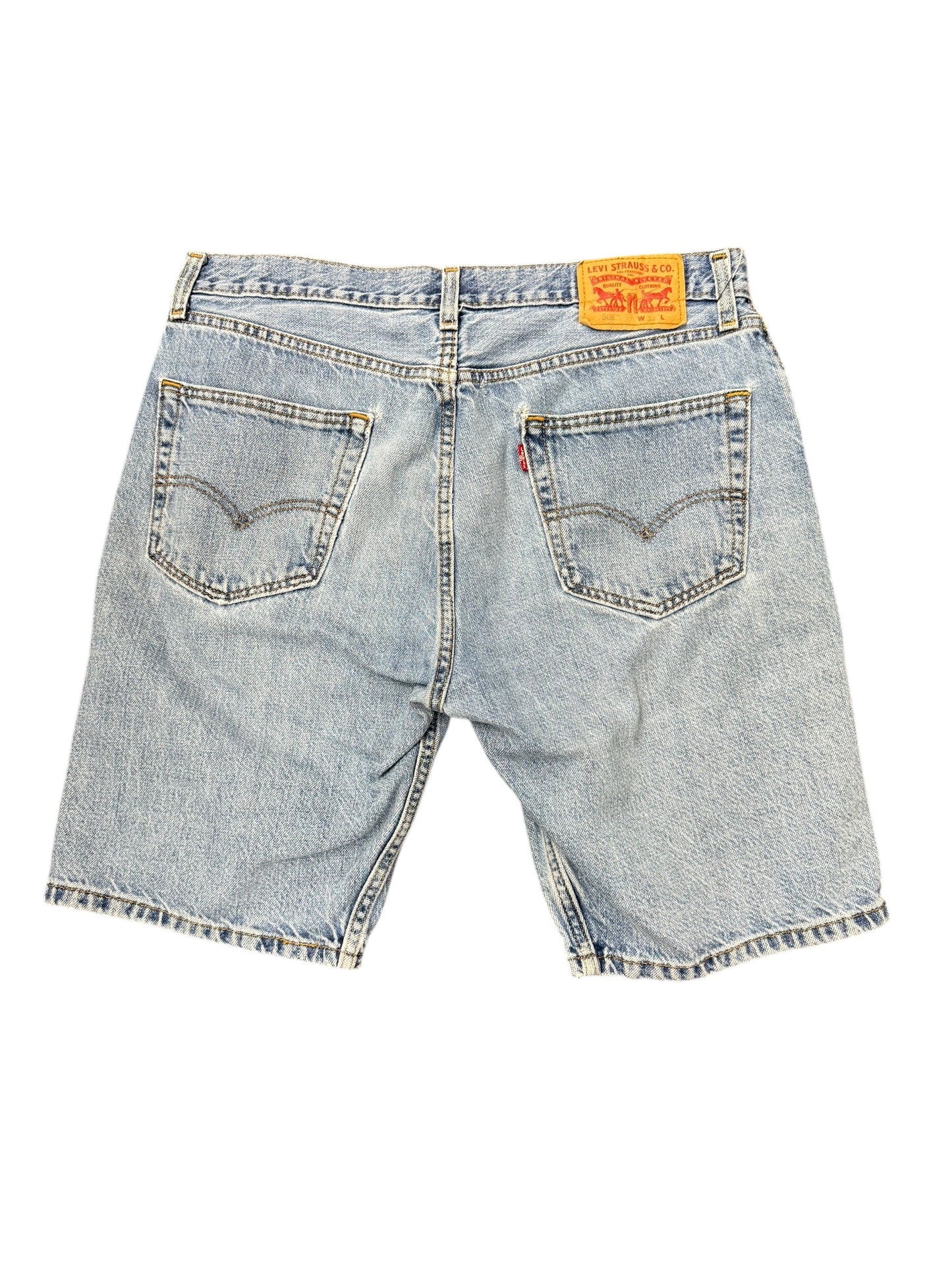 Levi's 505 Denim Shorts Size 34