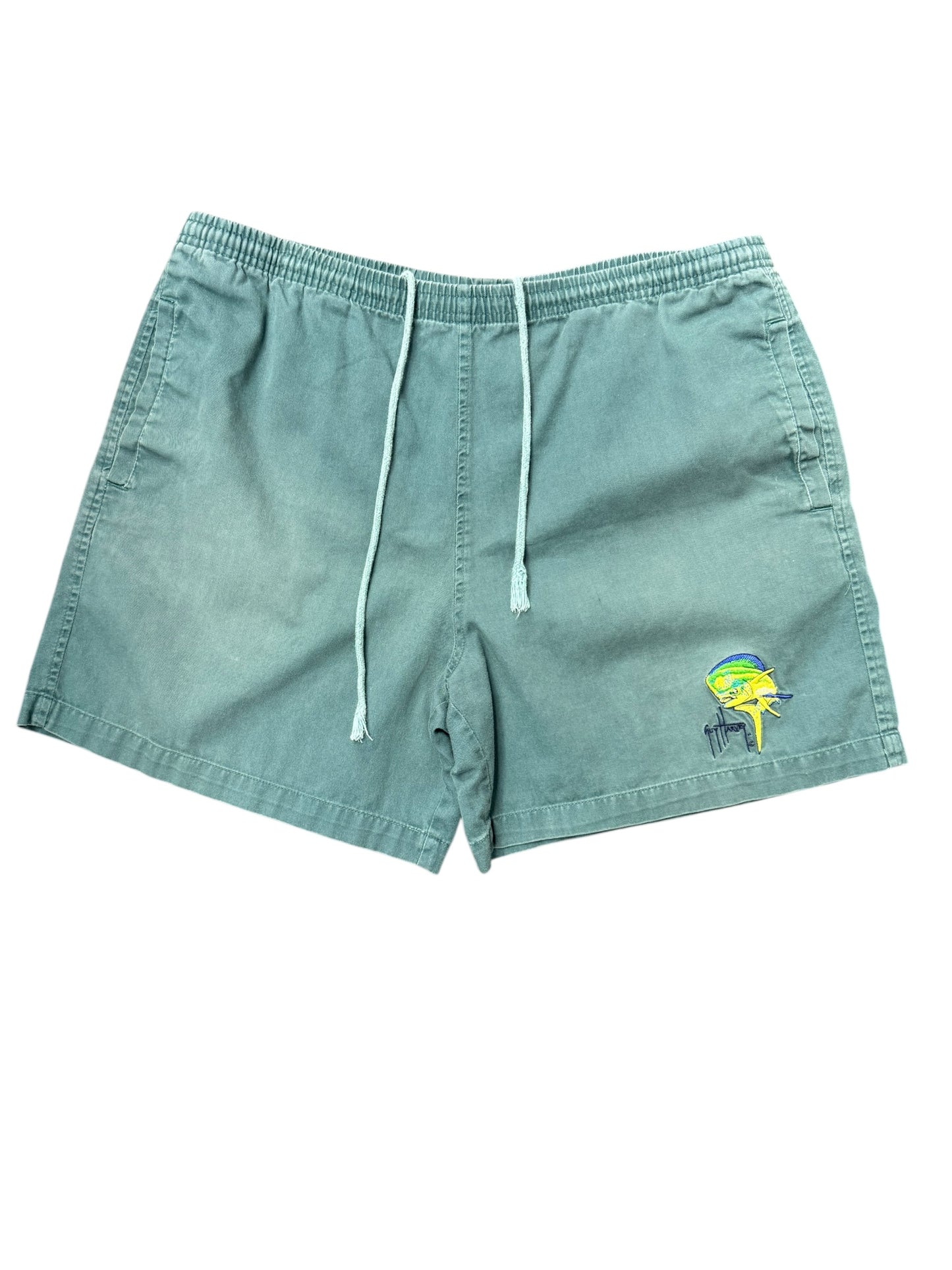 Guy Harvey Forest Green Board Shorts Size L