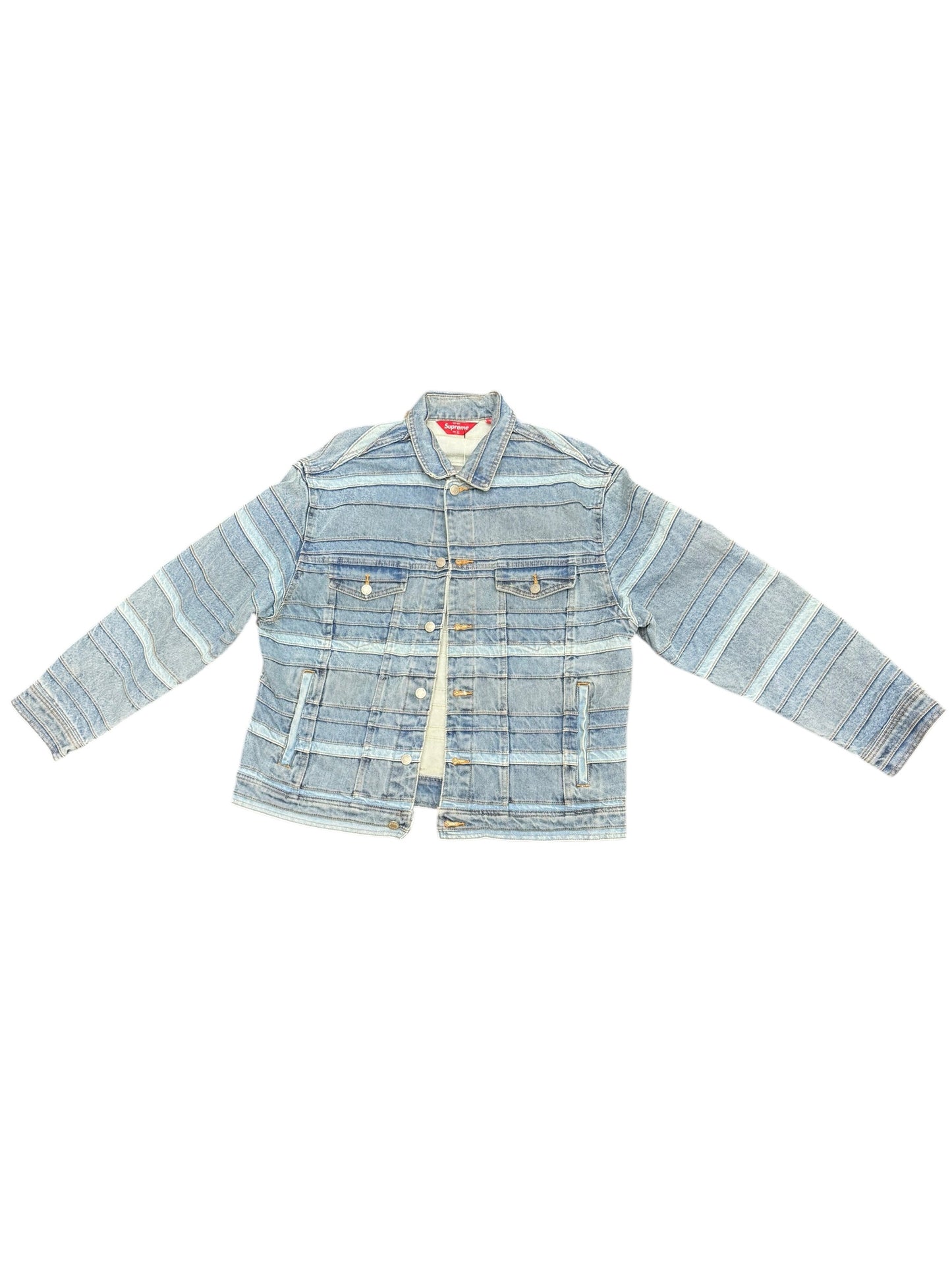 Supreme FW22 Layered Denim Trucker Jacket Size L