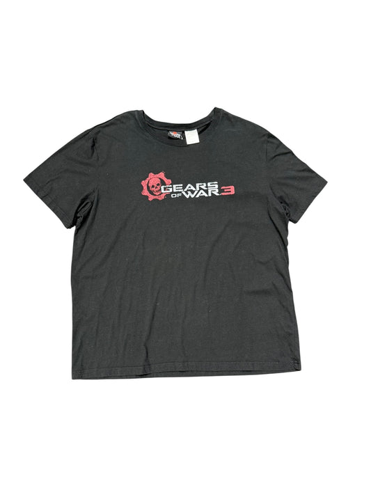 2011 Gears of War 3 Video Game Promo Graphic Print Tee Size XXL