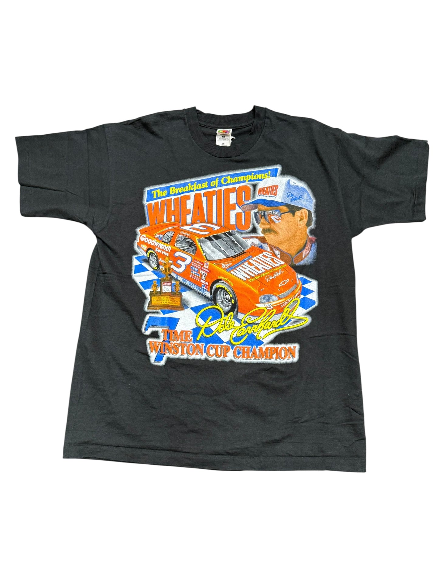 1997 Dale Earnhardt Wheaties Winston Cup Tee Size XL