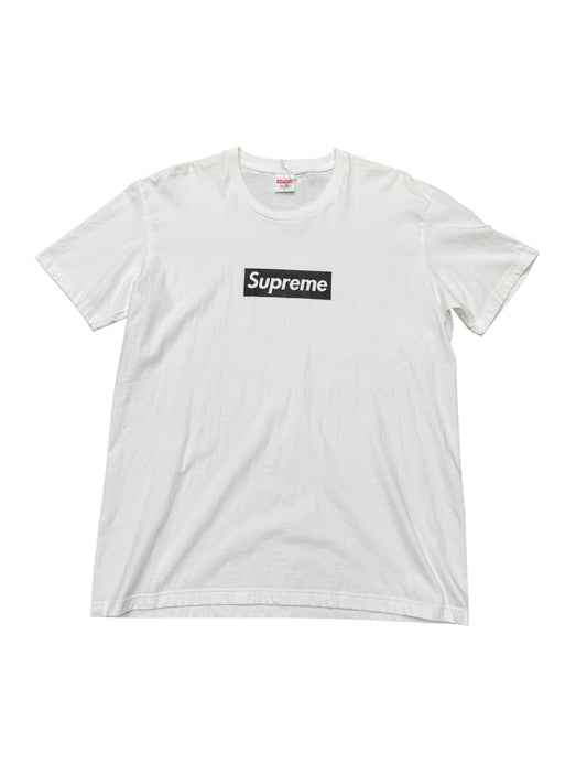 Supreme SS16 Paris Box Logo 'bonjour madame' Tee Size XL