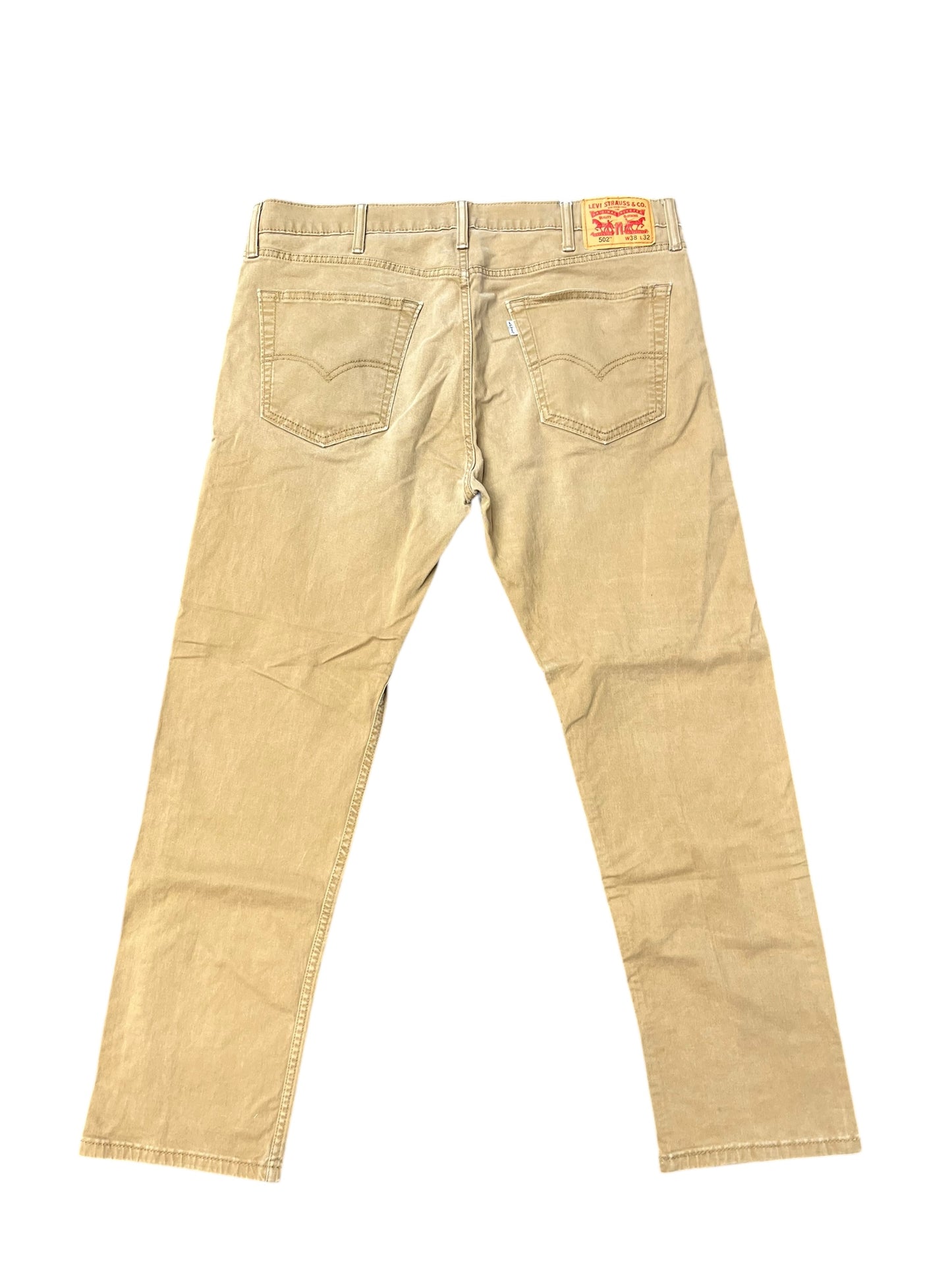 Levi Strauss 502 Light Brown Pants 38x32