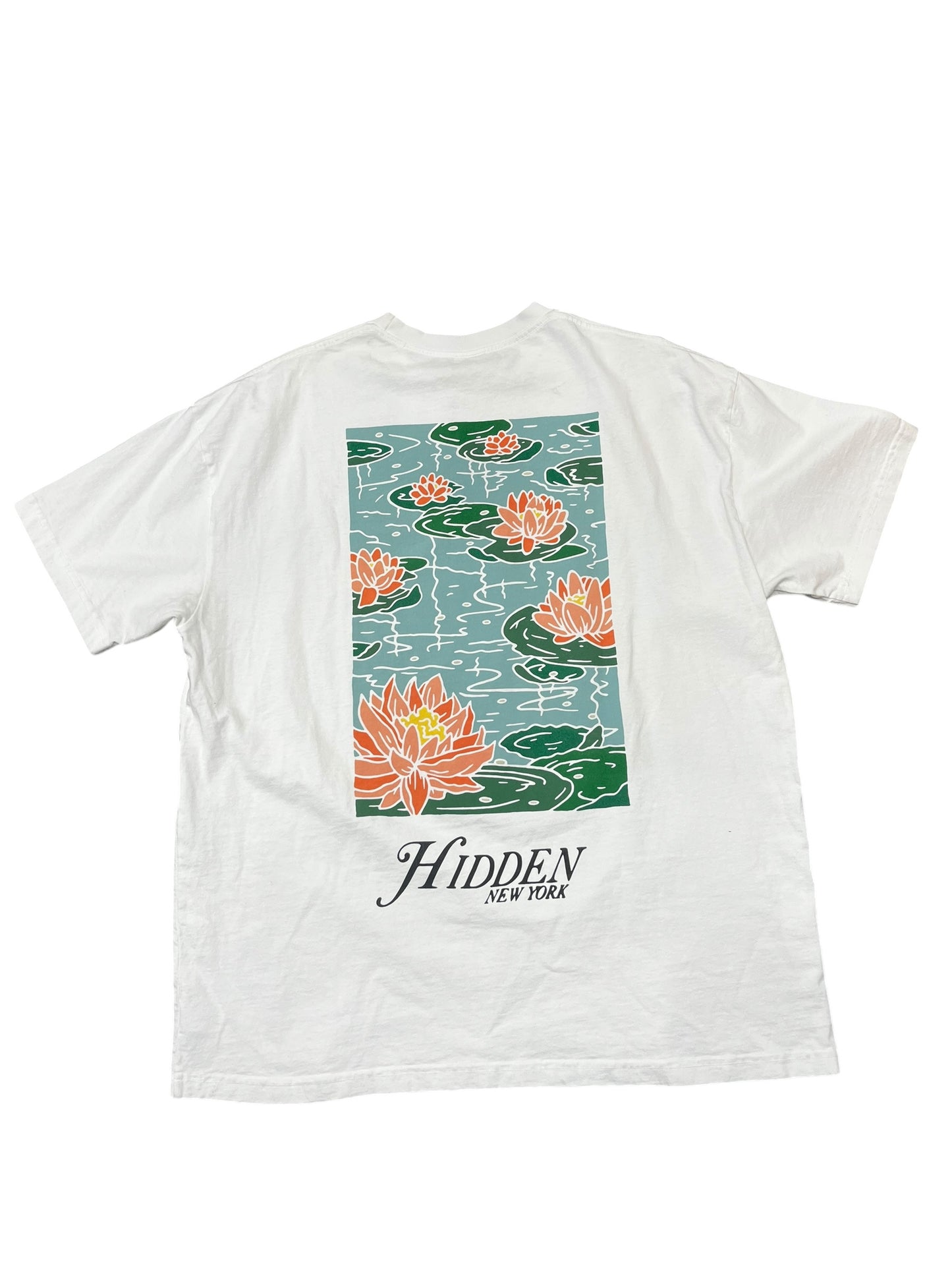 Hidden New York FW21 Lilypad Graphic Print Tee Size XL