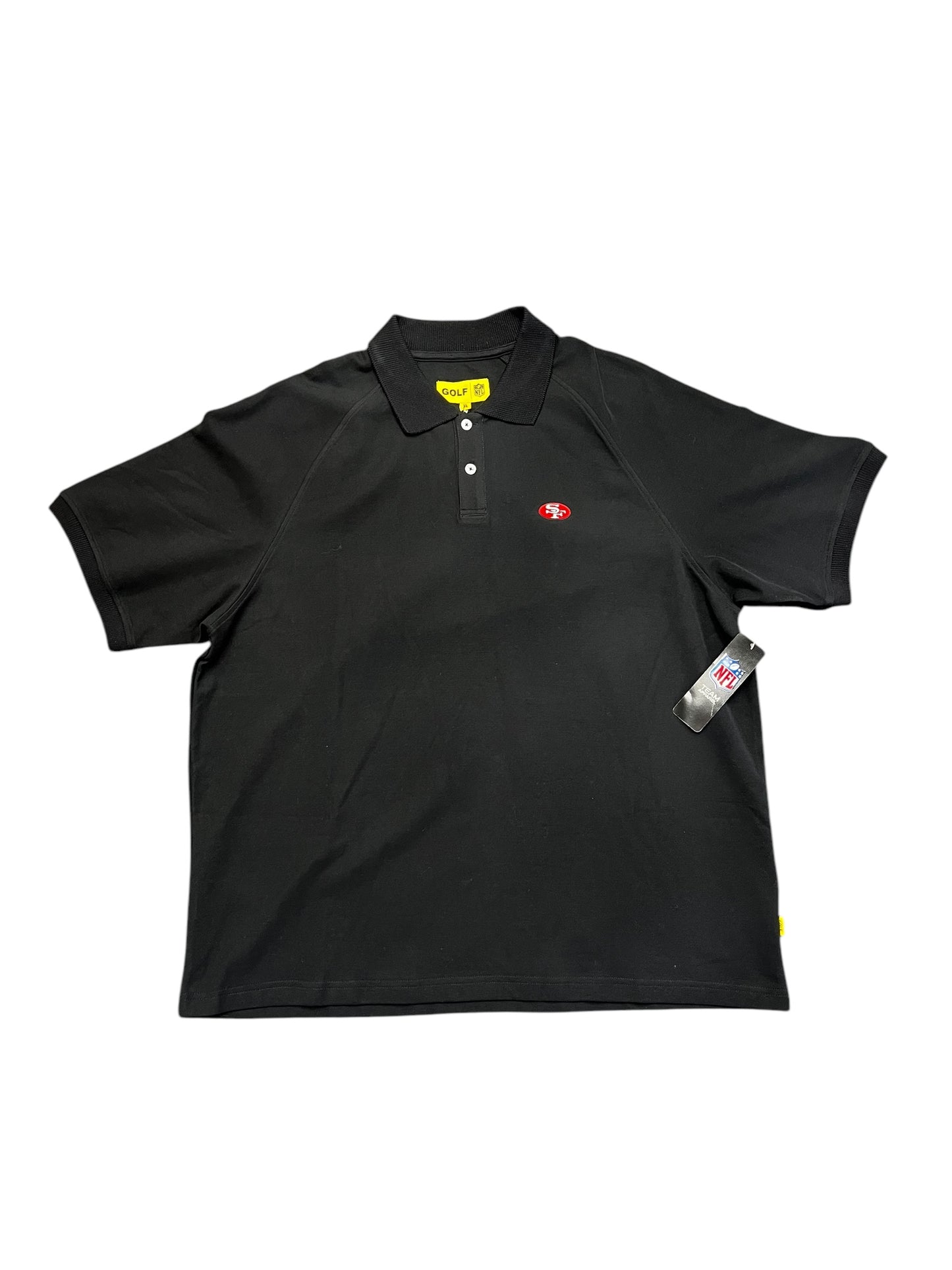 49ERS SHORT SLEEVE POLO by GOLF WANG Size XL